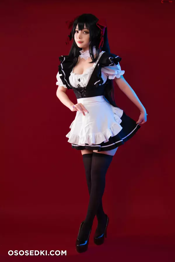 Umeko J cosplay Kurumi Tokisaki Maid - Date A Live nude. Onlyfans, Patreon leaked 75 nude photos and videos
