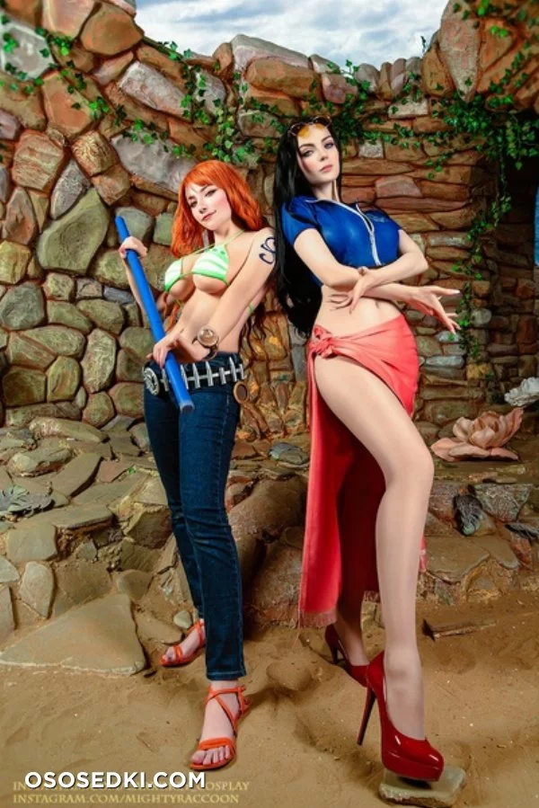 COSPLAY: One Piece, Nami & Robin nude. Onlyfans, Patreon, Fansly leaked 4 nude photos and videos