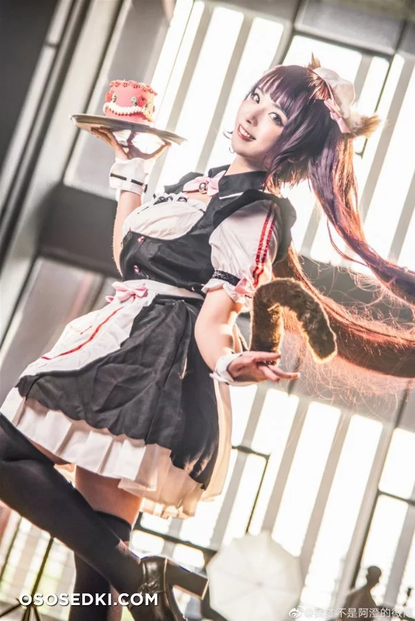 《巧克力與香子蘭》巧克力可愛女仆裝Cosplay美圖【CN我才不是阿澄的微博】 nude. Onlyfans, Patreon, Fansly leaked 9 nude photos and videos
