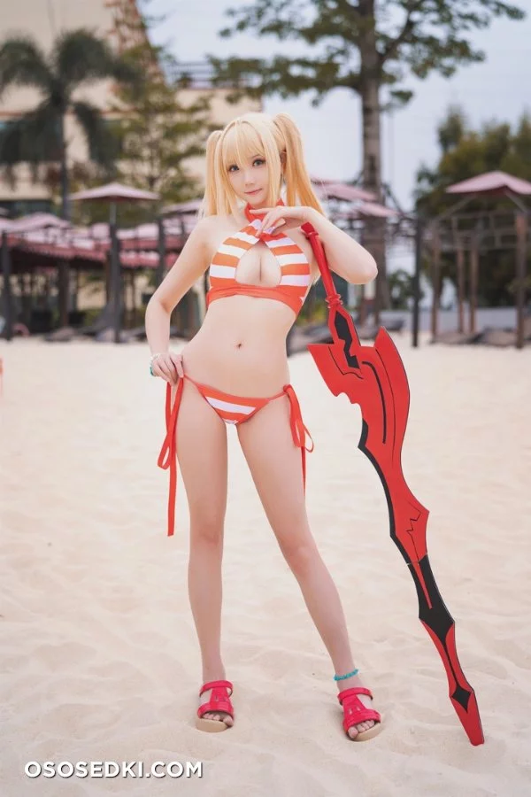 瓜希酱 - Nero Swimsuit nude. Onlyfans, Patreon leaked 20 nude photos and videos