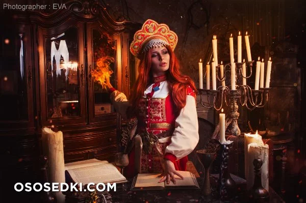 Triss Merigold   in national slovenian costume nude. Onlyfans, Patreon, Fansly leaked 11 nude photos and videos