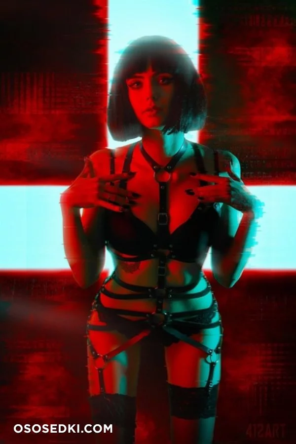 Svetlana Freiman. Cyberpunk. Neon nude. Onlyfans, Patreon leaked 6 nude photos and videos