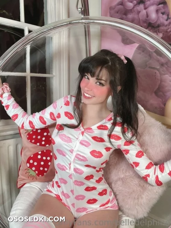 Belle Delphine. White Bodysuit with Lips. Paradise nude. Onlyfans, Patreon leaked 76 nude photos and videos