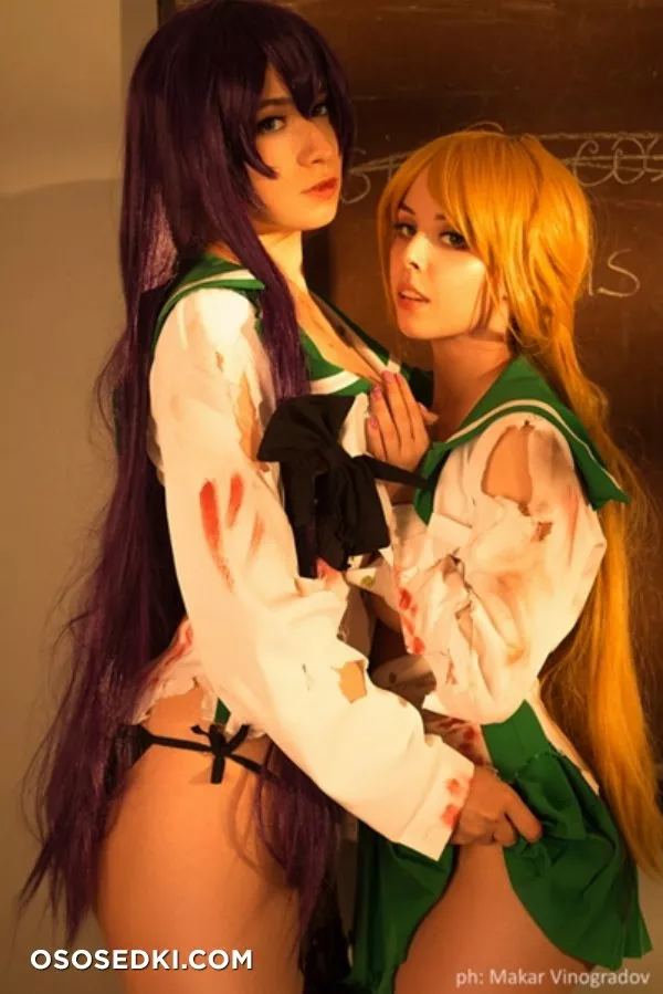 Highschool of the Dead | Helly Von Valentine & aishiteraburu nude. Onlyfans, Patreon, Fansly leaked 25 nude photos and videos