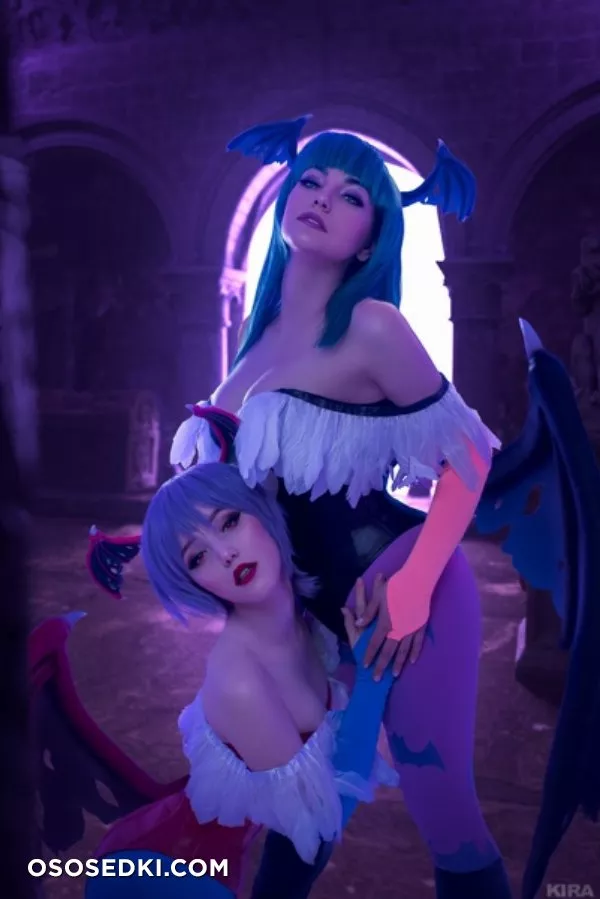 Morrigan & Lilith | Darkstalkers | Zoe Volf & Lada Lyumos nude. Onlyfans, Patreon leaked 14 nude photos and videos