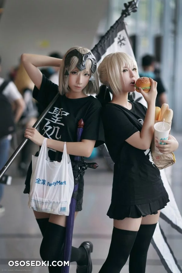 Saber X Jeanne d'Arc nude. Onlyfans, Patreon leaked 16 nude photos and videos