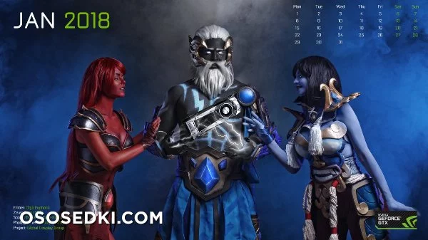 Косплей-календарь Dota 2 nude. Onlyfans, Patreon, Fansly leaked 13 nude photos and videos