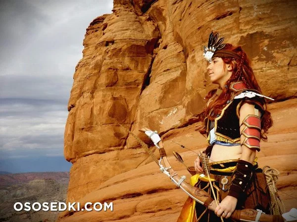 Aloy at Delicate Arch (cosplay adventure) nude. Onlyfans, Patreon leaked 20 nude photos and videos