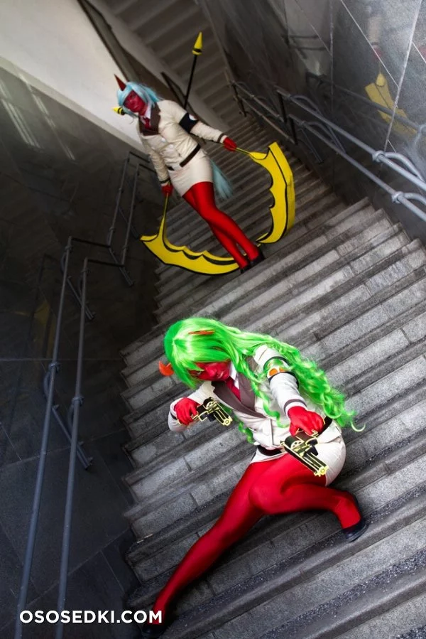 Scanty and Kneesocks cosplay nude. Onlyfans, Patreon, Fansly leaked 50 nude photos and videos