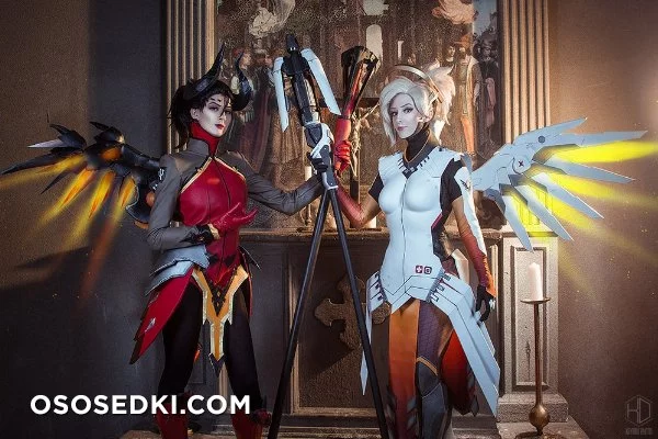 Angel and Devil - Mercy - Overwatch nude. Onlyfans, Patreon, Fansly leaked 15 nude photos and videos