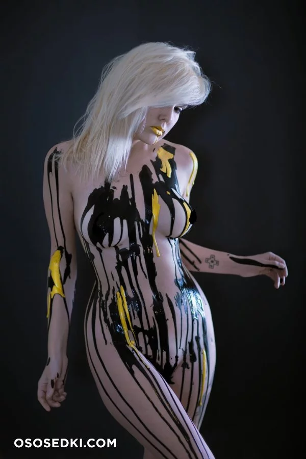 Darshelle Stevens - Black & Gold nude. Onlyfans, Patreon, Fansly leaked 10 nude photos and videos