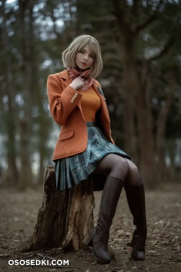 Peachmilky - Ashley Graham - RE4 nude. Onlyfans, Patreon, Fansly leaked 18 nude photos and videos