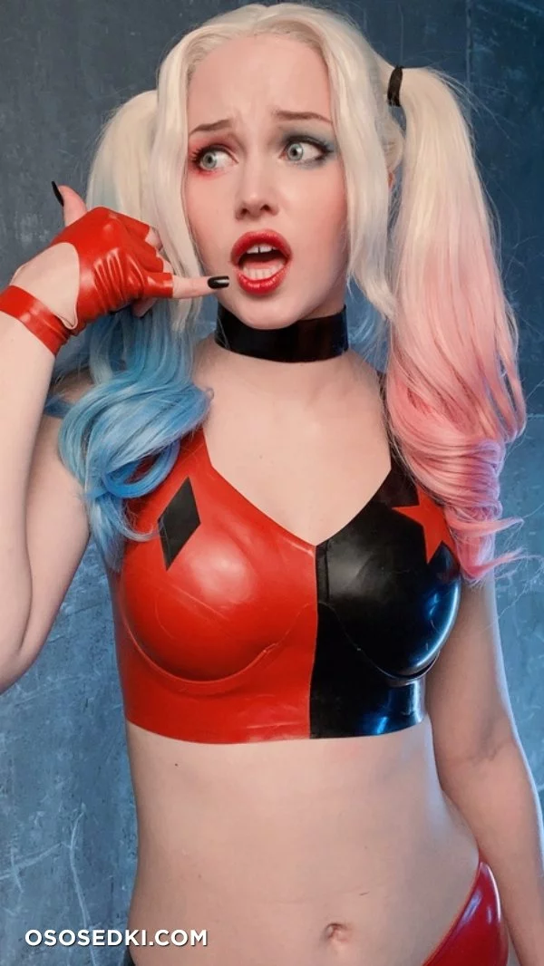 Harley Quinn latex by Shirogane Sama nude. Onlyfans, Patreon leaked 85 nude photos and videos