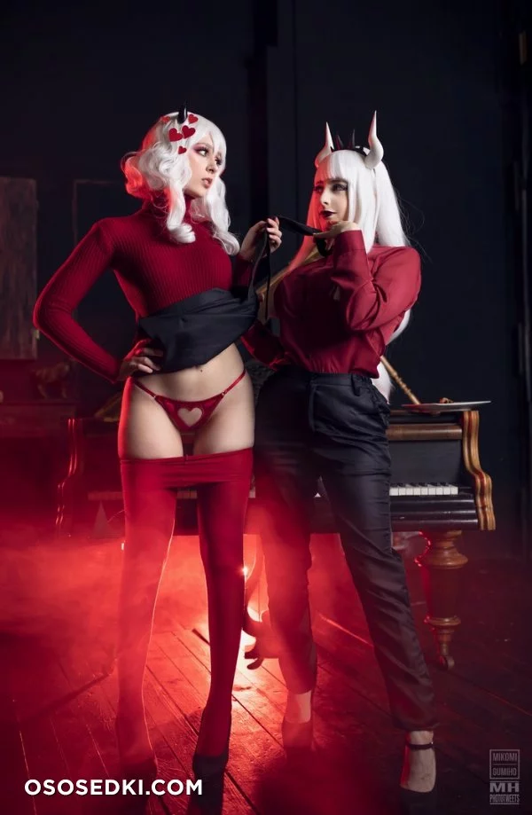 Mikomi Hokina & Gumiho Hannya. Lucifer & Modeus. Helltaker nude. Onlyfans, Patreon, Fansly leaked 30 nude photos and videos