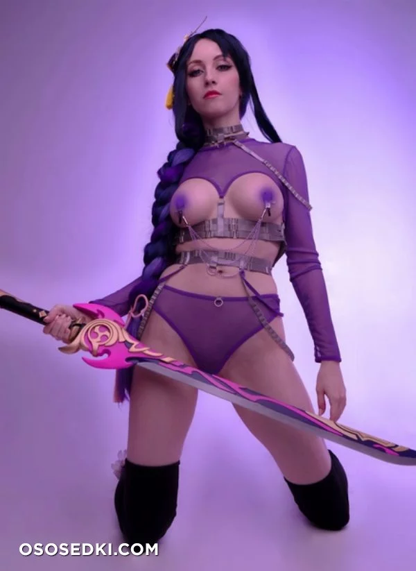 127.Shogun Raiden in lingerie nude. Onlyfans, Patreon, Fansly leaked 4 nude photos and videos