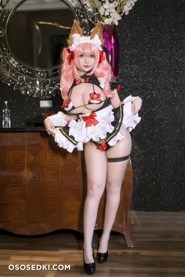 Hana Bunny | Christmas maid nude. Onlyfans, Patreon leaked 14 nude photos and videos