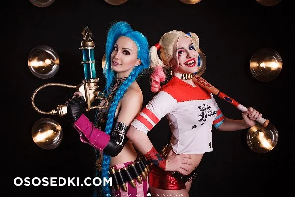 LOL & DC - Jinx & Harley Quinn nude. Onlyfans, Patreon, Fansly leaked 19 nude photos and videos