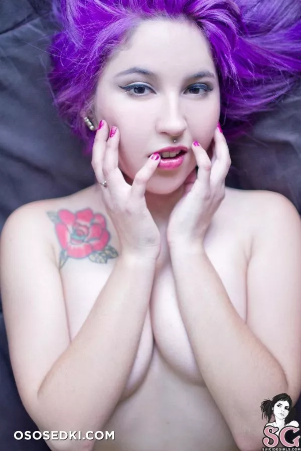 Chell - Deep In Purple nude. Onlyfans, Patreon, Fansly leaked 46 nude photos and videos
