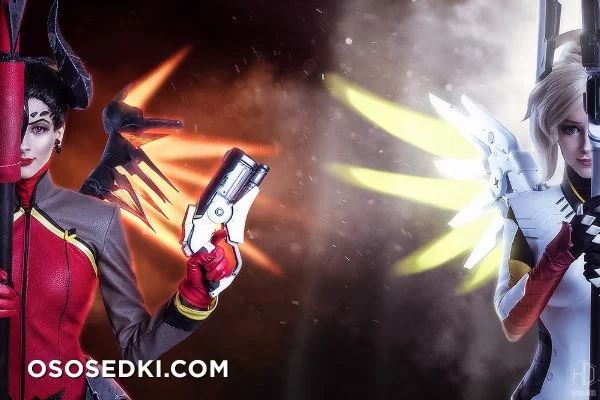 Overwatch - Mercy and Devil Mercy nude. Onlyfans, Patreon leaked 15 nude photos and videos