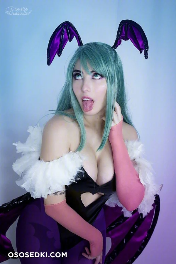 Danielle Vedovelli  - Morrigan cosplay set (Darkstalkers ) nude. Onlyfans, Patreon leaked 21 nude photos and videos