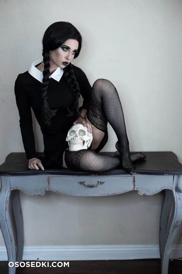 Hendoart - Wednesday Addams cosplay sets nude. Onlyfans, Patreon leaked 29 nude photos and videos