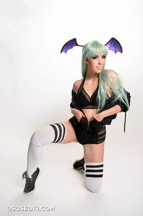 Kylie Morgan / Tali XOXO - Morrigan cosplay set nude. Onlyfans, Patreon leaked 9 nude photos and videos