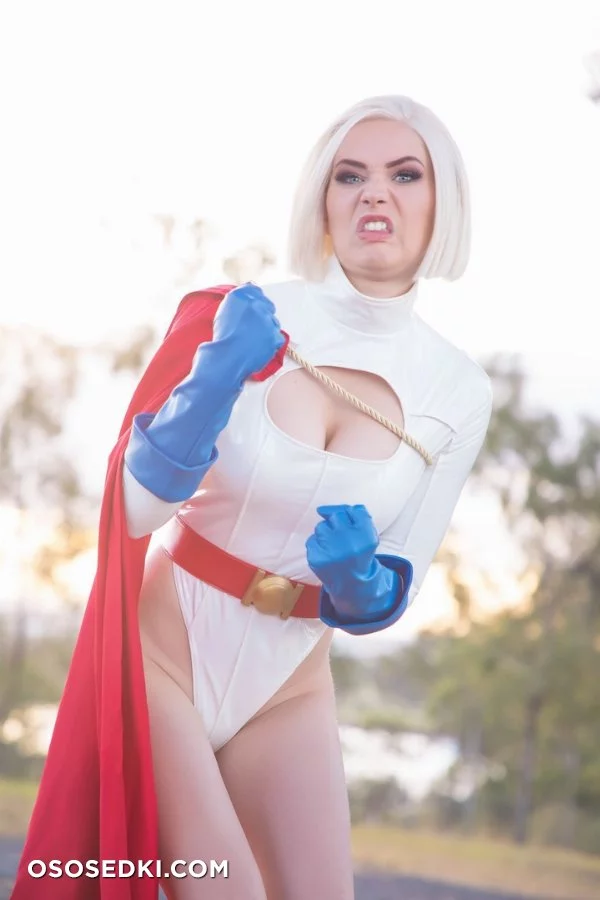 Nichameleon - Power girl (DC) patreon cosplay set nude. Onlyfans, Patreon leaked 34 nude photos and videos