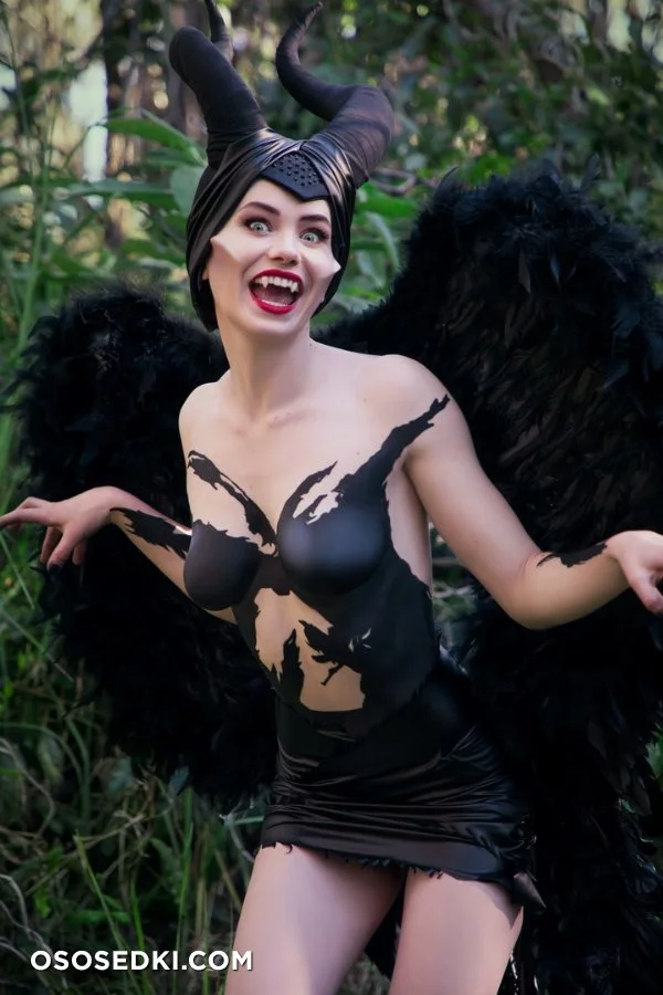 Nichameleon - Maleficent  patreon cosplay set nude. Onlyfans, Patreon leaked 20 nude photos and videos