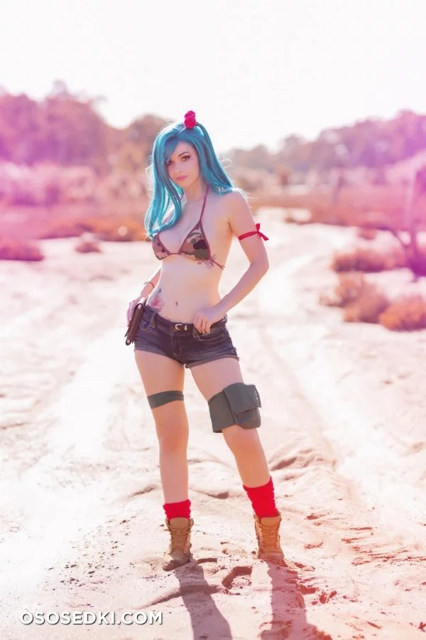Amy Thunderbolt - Bulma lingerie  erotic patreon cosplay set nude. Onlyfans, Patreon leaked 14 nude photos and videos