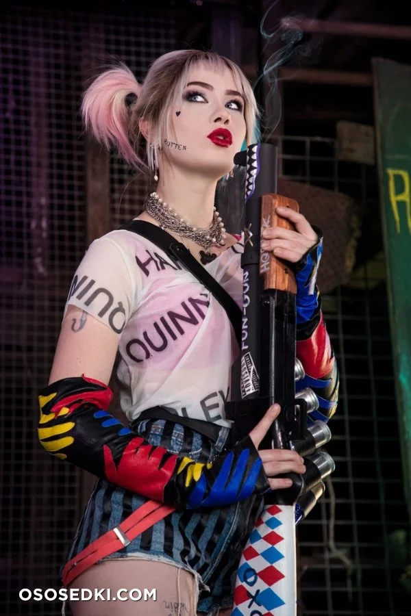 Nichameleon - Harley Quinn patreon cosplay set nude. Onlyfans, Patreon leaked 30 nude photos and videos