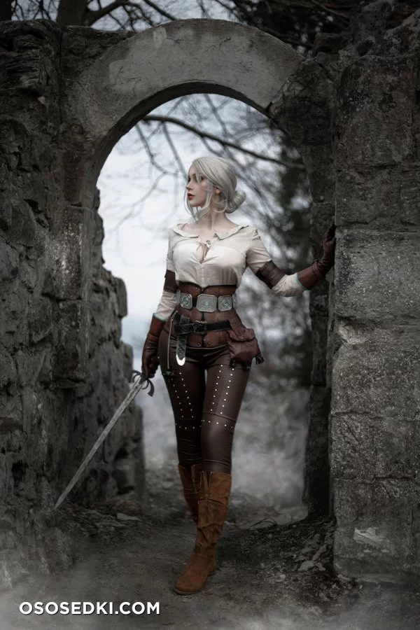 Sa*a the Fox - Ciri cosplay set nude. Onlyfans, Patreon leaked 10 nude photos and videos